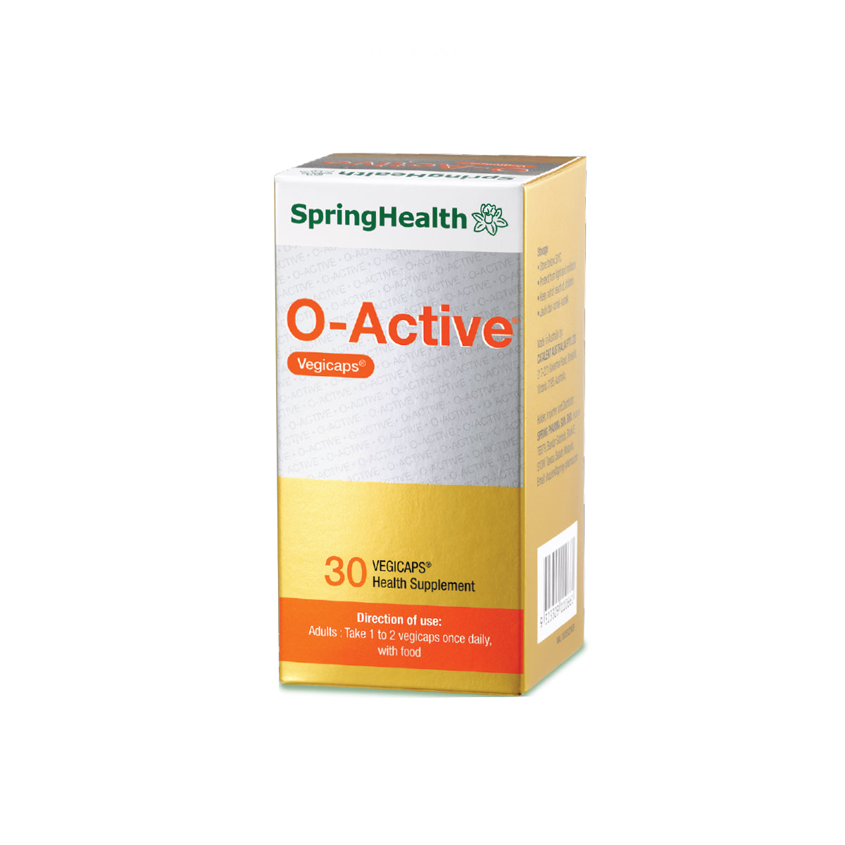 SpringHealth® O-Active® Vegicaps 30's