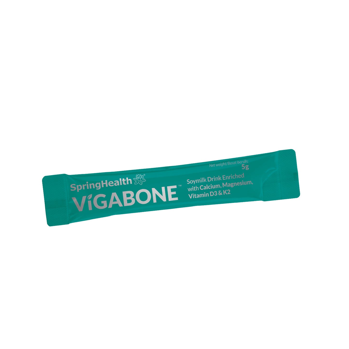 SpringHealth® VigaBobe® SoyMilk Drink Enriched with Vitamin D3, K2, Calcium & Magnesium (30's)