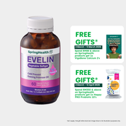 EVELIN® Vegetable Softgel Evening Primrose Oil with Vitamin E (60 Capsules)