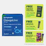 Omegalive® Odourless Fish Oil 1500mg (2x60's)