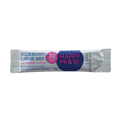SpringHealth® Happy MI&BI® Blueberry Drink Mix with 30 Billion CFU Probiotics (30's)
