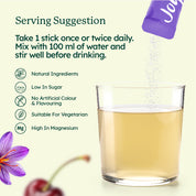 CozyMag Mixed Botanical Peach Drink with Saffron Extract, Lavender Extract, Tart Cherry Extract, Magnesium , L-Theanine
