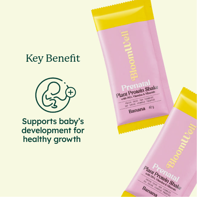 Prenatal Plant Protein Shake with DHA, Vitamins & Minerals (15's)