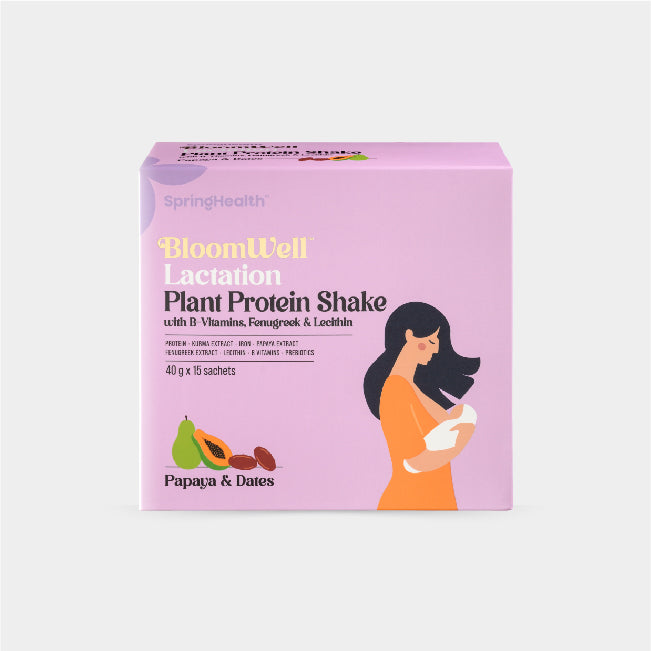 Lactation Plant Protein Shake with B-Vitamins, Fenugreek & Lecithin (15's)