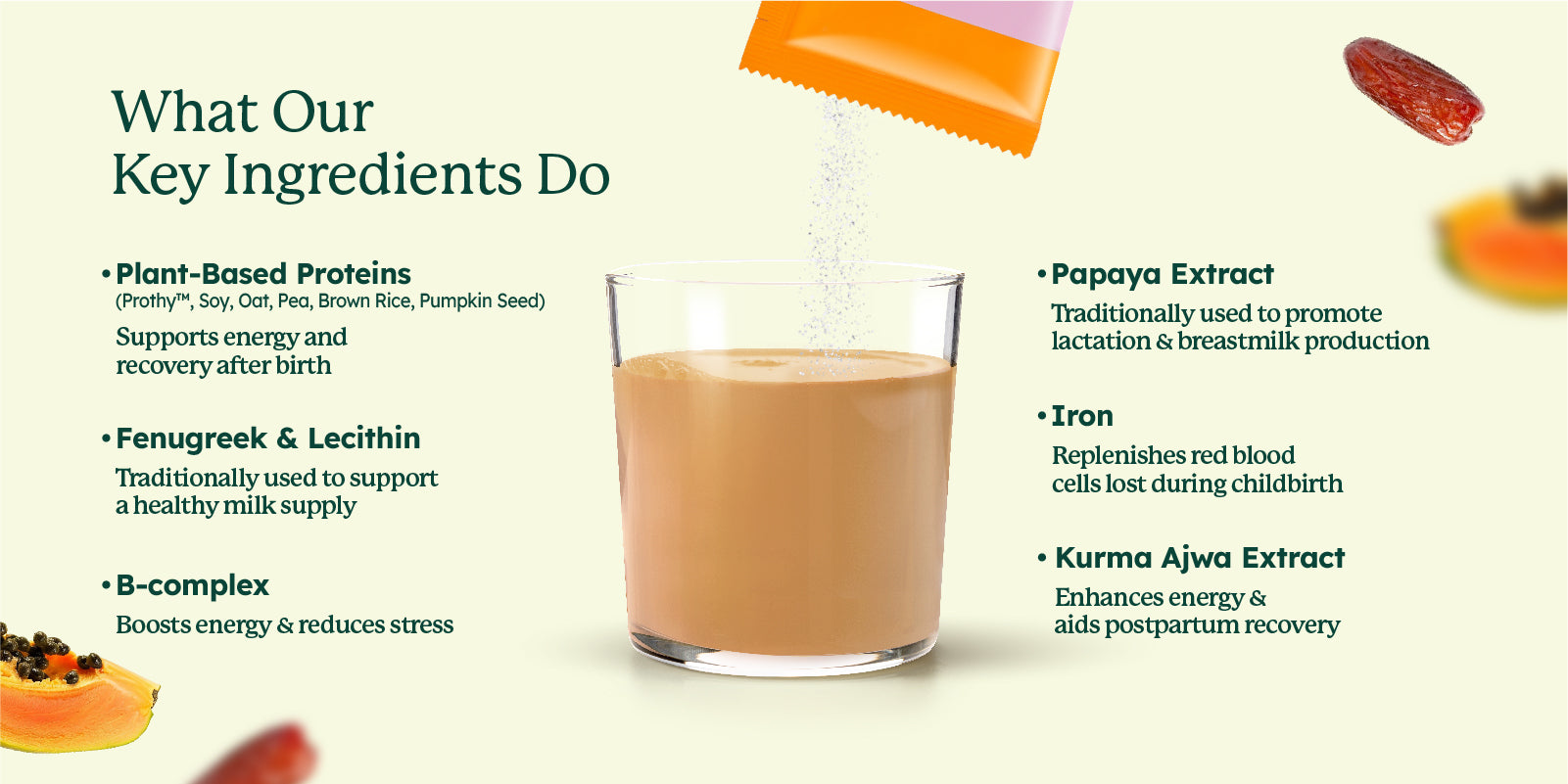 Lactation Plant Protein Shake with B-Vitamins, Fenugreek & Lecithin (15's)