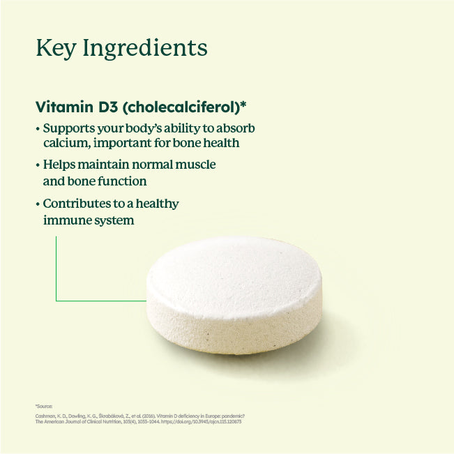 Plant Based Vitamin D3 (90 Tablets)