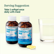 Omegalive® Odourless Fish Oil 1500mg (2x60's)