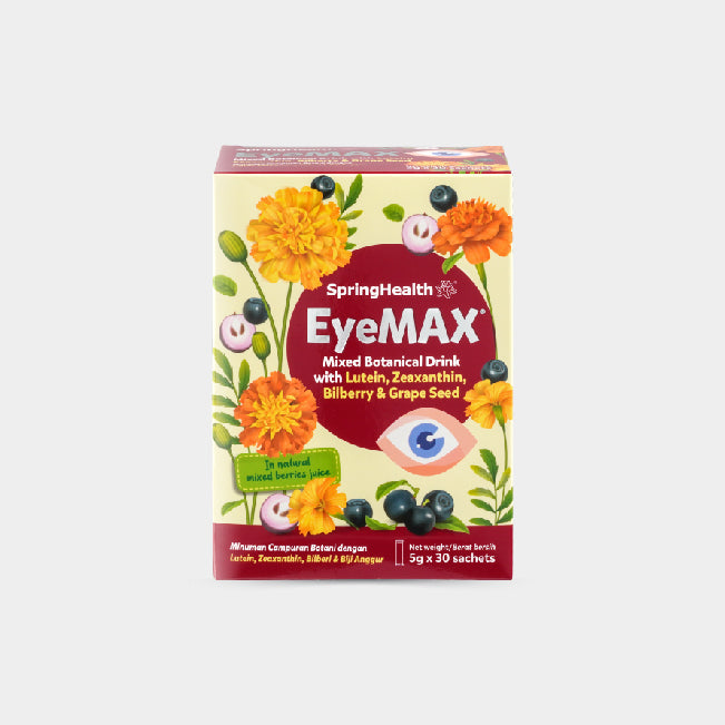 EyeMax® Mixed Botanical Drink with Lutein, Zeaxanthin, Bilberry & Grape Seed (30's)