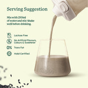 SleamMeals®  Creamy Black Sesame Plant Protein Shake  (15'S)