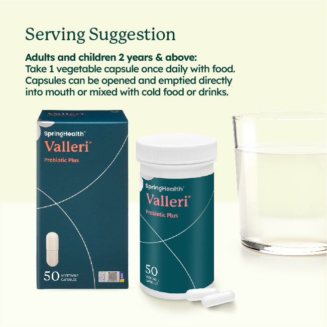 VALLERI® PROBIOTIC PLUS (50’S)