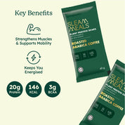 SleamMeals® Arabica Coffee Plant Protein Shake (15's)