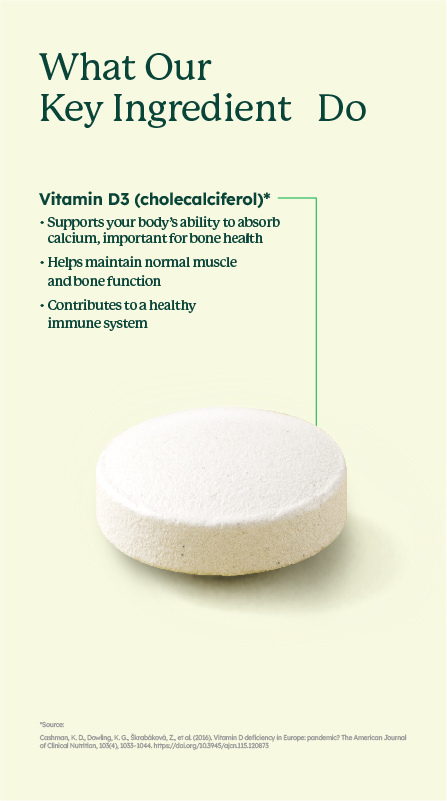 Plant Based Vitamin D3 (90 Tablets)
