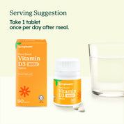 Plant Based Vitamin D3 (90 Tablets)