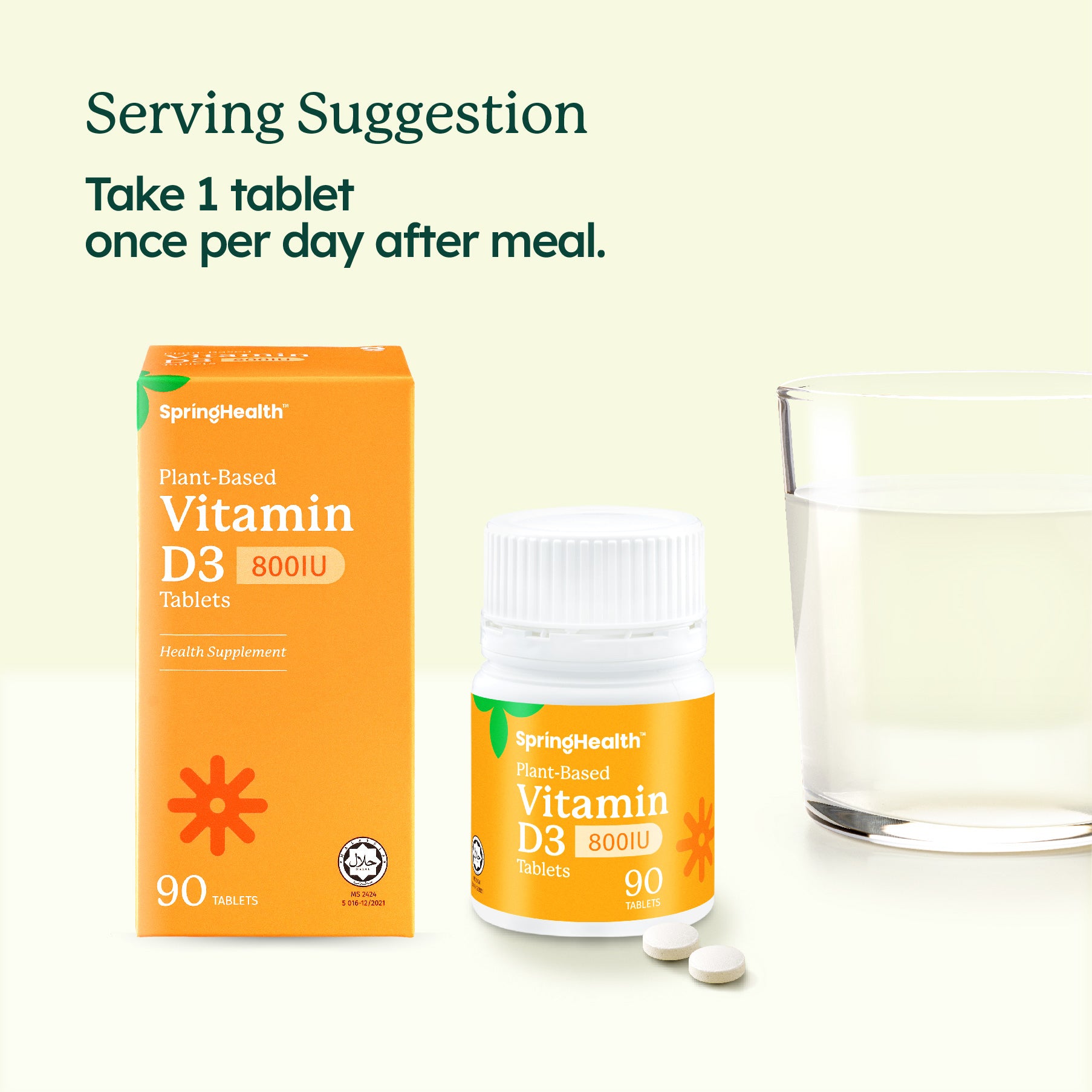 Plant Based Vitamin D3 (90 Tablets)